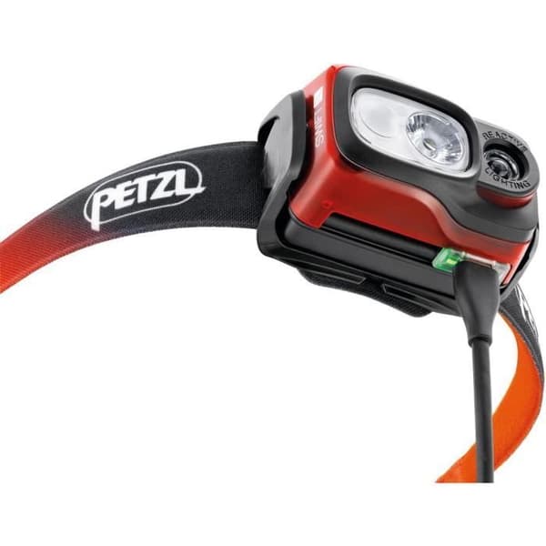 Multisport pannlampa - PETZL - SWIFT RL - 1100 lumen - USB uppladdningsbar - Reflekterande pannband