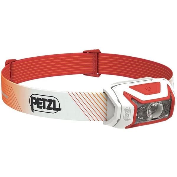 Otsalamppu - PETZL - ACTIK CORE - Kalastus/navigointi - 600 lumenia - Sisältää ladattavan akun - Punainen Punainen