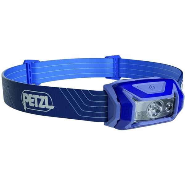 Ajovalaisin - PETZL - TIKKA - 350 lumenia - Sisältää 3 AAA/LR03 paristoa - Sininen Sininen