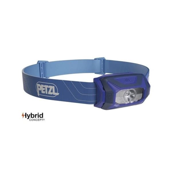 Otsalamppu - PETZL - TIKKINA - 300 lumenia - Sis. 3 AAA/LR03-paristoa - Sininen Sininen