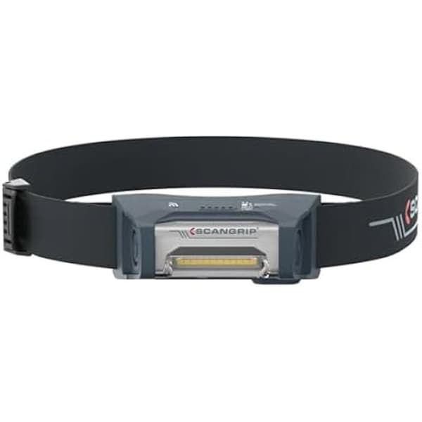 LED Huvudlampa - SCANGRIP - Life I-View - 400lm - Uppladdningsbar - Vattentålig - Justerbart OPTI Light