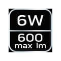 Miniatyrbild 3 av 6: Huvudlampa - NEO - CREE XPG3 - 600 lm - Uppladdningsbar USB - Aluminium