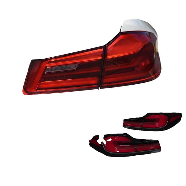 Bilbakljusmontering, LED-bromsljus, BMW G30-passform,Röd Normal Signal