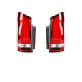 Miniatyrbillede 1 af 2: Bil LED baglygter, dynamisk bremselysfunktion, 12V spænding,Rød