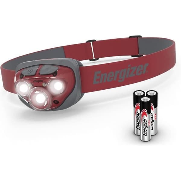 Energizer Vision HD+ Focus LED-strålkastare, kraftfull 315 lumen lampa, vattentät, batterier ingår exklusivt för A