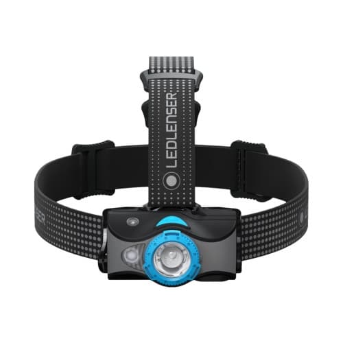 Ledlenser MH7 - huvudficklampa - LED - 6000-7500 K - svart/blå