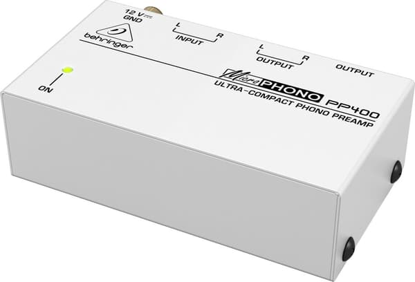 Behringer PP400 kompletterande musikutrustning Förförstärkare
