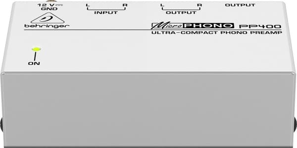Behringer PP400 kompletterande musikutrustning Förförstärkare