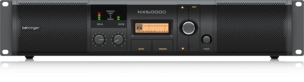 Behringer NX6000D äänenvahvistin 2.0-kanavainen, musta