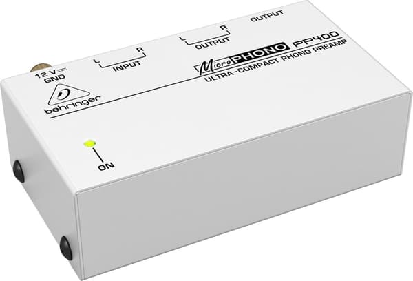 Behringer PP400 kompletterande musikutrustning Förförstärkare