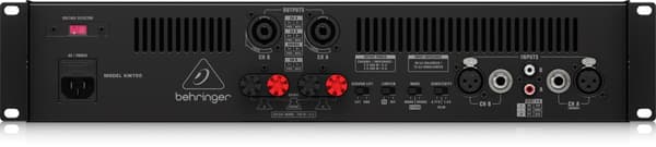 Behringer KM750 ljudförstärkare 2.1 kanaler Svart