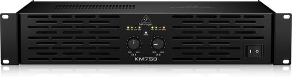 Behringer KM750 ljudförstärkare 2.1 kanaler Svart