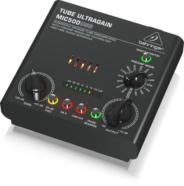 Behringer MIC500USB ljudförförstärkare