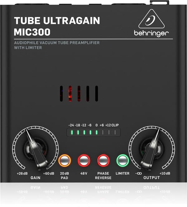 Behringer MIC300 -ääni-esivahvistin