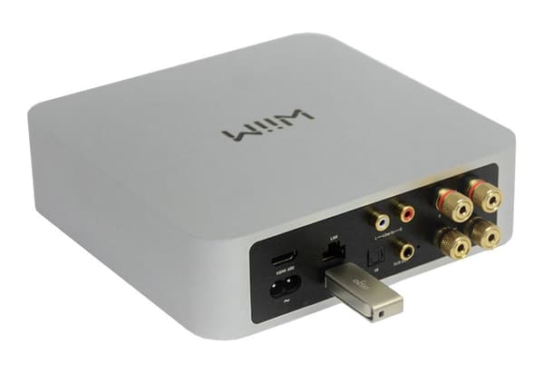WiiM Amp Mörkgrå - Stereo Streaming-förstärkare