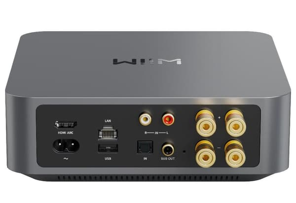 WiiM Amp Mörkgrå - Stereo Streaming-förstärkare