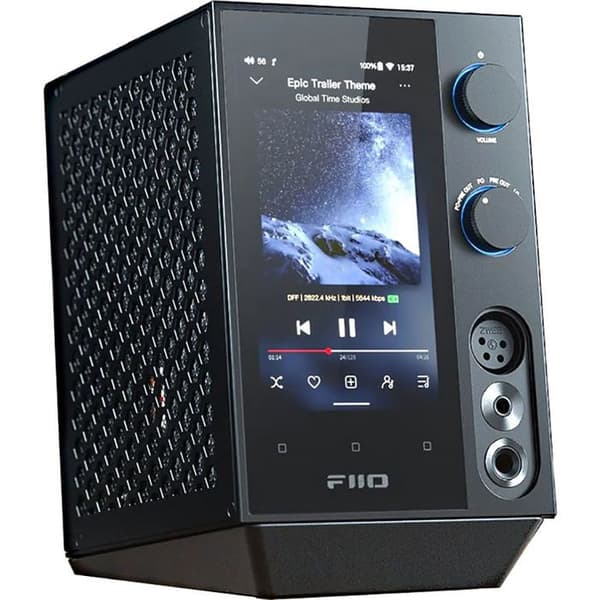 FiiO R7 Black hörlursförstärkare - DAC, Hi-Fi Pre-Amp, Network Player - Huvudfärg: Vit Svart