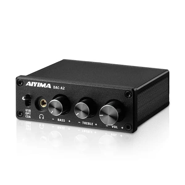 HiFi Audio Decoder, USB DAC, Coaxial Optisk Output, DAC-A2