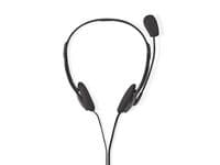 Headset NEDIS CHST100 On-Ear 2x3,5mm