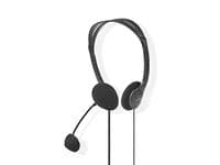 Headset NEDIS CHST100 On-Ear 2x3,5mm