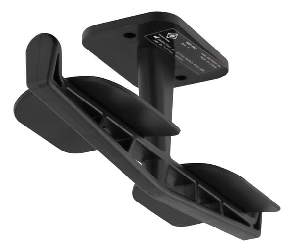 Headset hanger for two headsets, ABS plastic, 3M adhesive pa