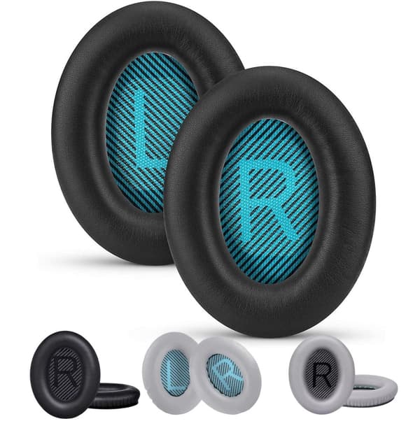 INF Øreputer Bose QC35/25/15, AE2, AE 2i, AE 2w, SoundTrue, SoundLink Svart + blå