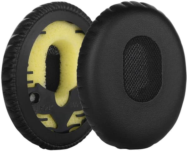 INF Bose QuietComfort QC 3 øreputer 1 par kunstskinn Sort