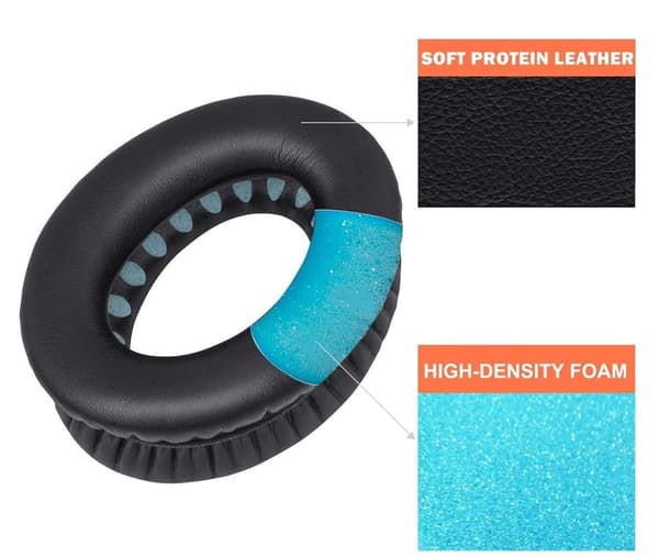 INF Öronkuddar för Bose QC35 I/II, QC25, QC15, QC 2 AE 2, AE 2i, AE 2w, SoundTrue, SoundLink