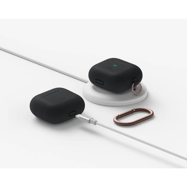 ELAGO AirPod 3 Hang Silikoneetui Svart