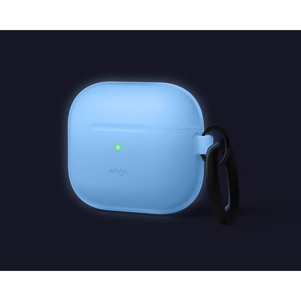 ELAGO AirPod 3 Hang Silikoneetui Nightglow Blå
