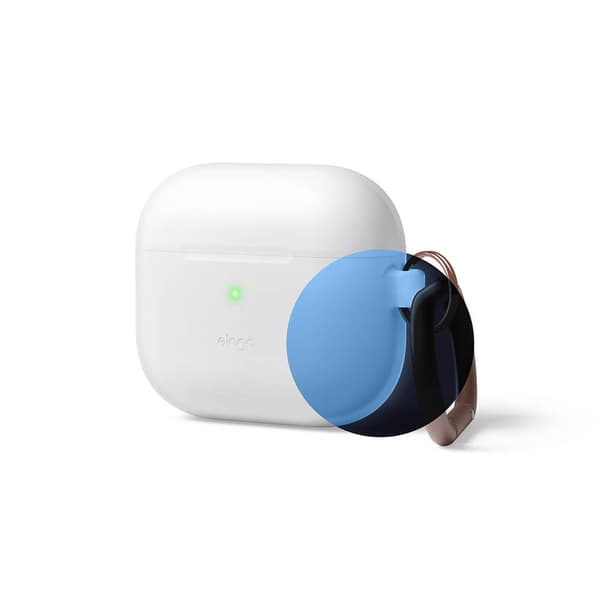 ELAGO AirPod 3 Hang Silikoneetui Nightglow Blå