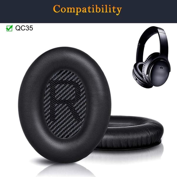 INF Ørepuder til Bose QC35 I/II, QC25, QC15, QC 2 AE 2, AE 2i, AE 2w, SoundTrue, SoundLink