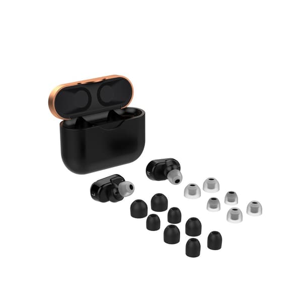 INF Øreplugger til Sony WF-1000XM3/WF-1000XM4 svart 7 par