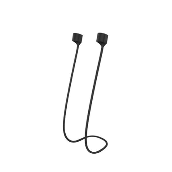 Airpods silikone snørebånd - magnetiske Svart Svart