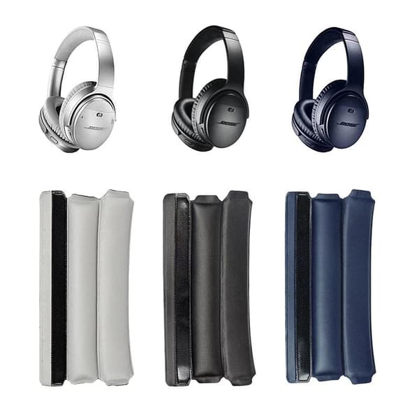 Huvudkudde för Bose QC35/QC25 Hörlurar Svart
