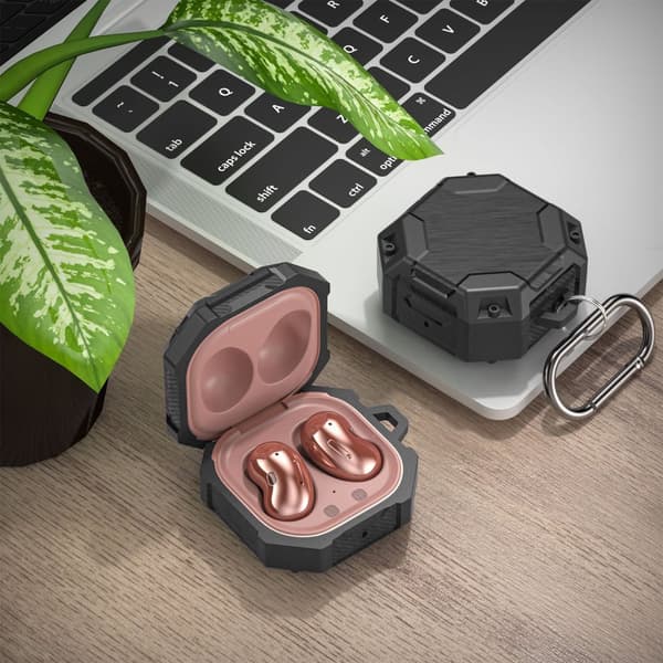 INF Beskyttende etui SortSamsung Galaxy Buds Pro/Live