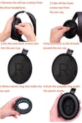 Miniatyrbilde 5 av 6: INF Øreputer for Bose QC35 I/II, QC25, QC15, QC 2 AE 2, AE 2i, AE 2w, SoundTrue, SoundLink