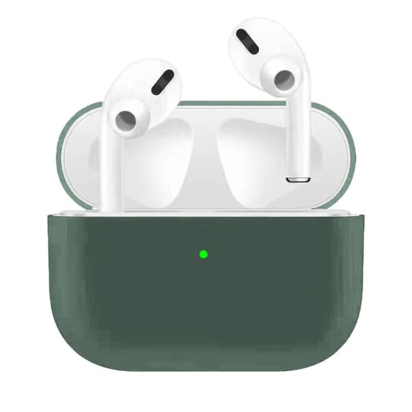 SKALO AirPods Pro Ultratunn Silikon Fodral - Grön