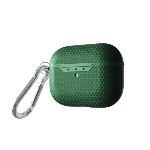SKALO AirPods Pro Hexagon TPU suojakuori - Vihreä