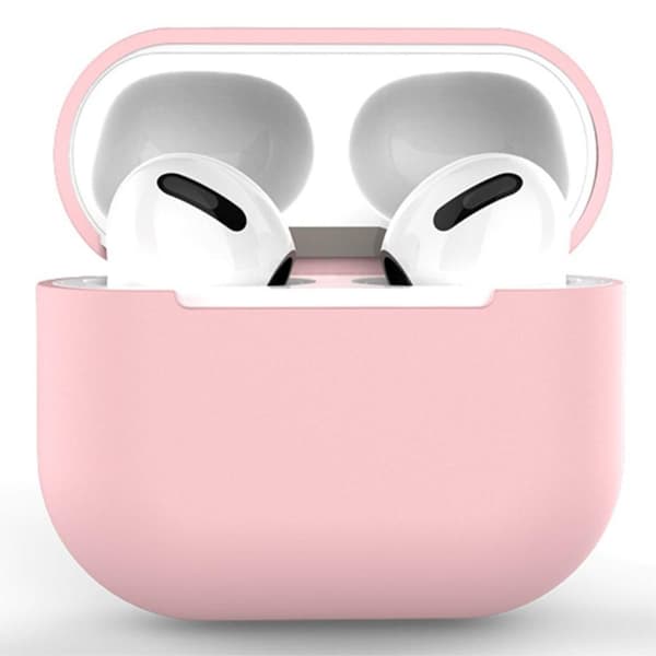 SKALO AirPods 3 Ultratunn Silikon Fodral - Rosa