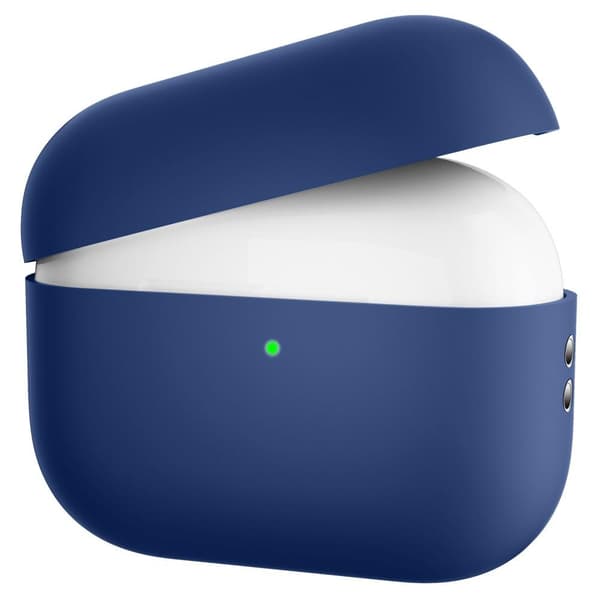 SKALO AirPods Pro 2 Ultratyndt silikone Cover - Mørkeblå
