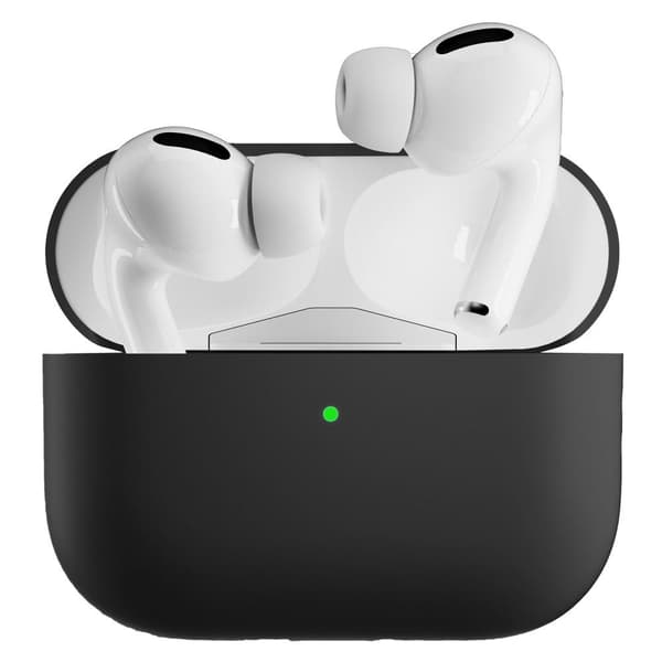 SKALO AirPods Pro 2 Ultratyndt silikone Cover - Sort