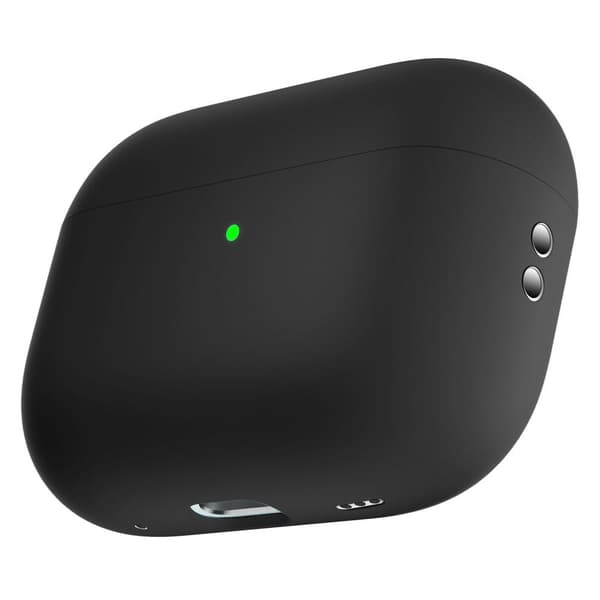 SKALO AirPods Pro 2 Ultratyndt silikone Cover - Sort