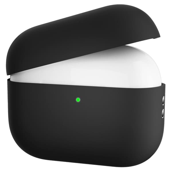 SKALO AirPods Pro 2 Ultratyndt silikone Cover - Sort