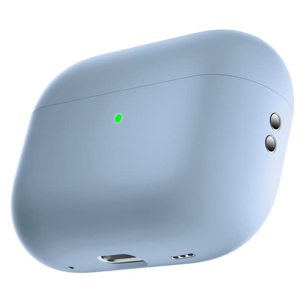 SKALO AirPods Pro 2 Ultratyndt silikone Cover - Lyseblå