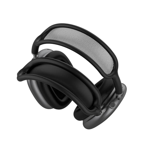 SKALO AirPods Max Bygelskydd i silikon - Svart
