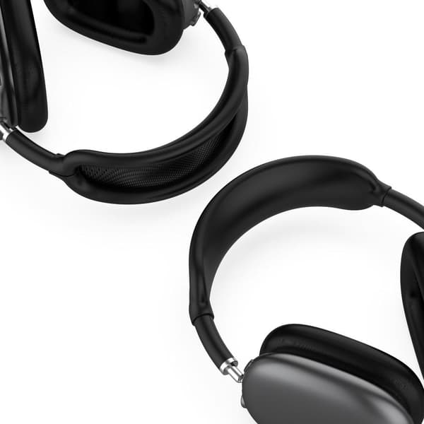 SKALO AirPods Max Bygelskydd i silikon - Svart