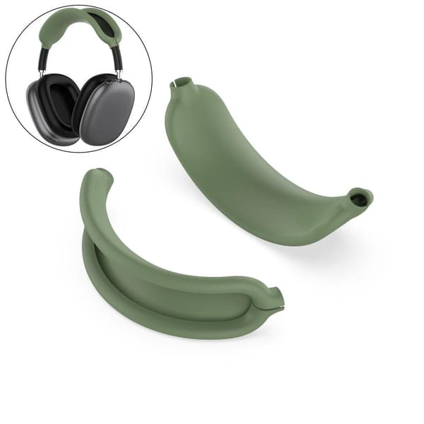 SKALO AirPods Max Bygelskydd i silikon - Grön