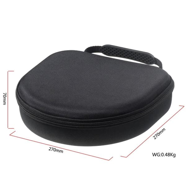 SKALO AirPods Max Skyddsväska med handtag - Svart