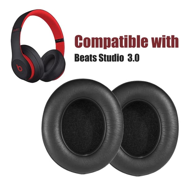 INF Beats Studion korvatyynyt 3/1 pari Musta
